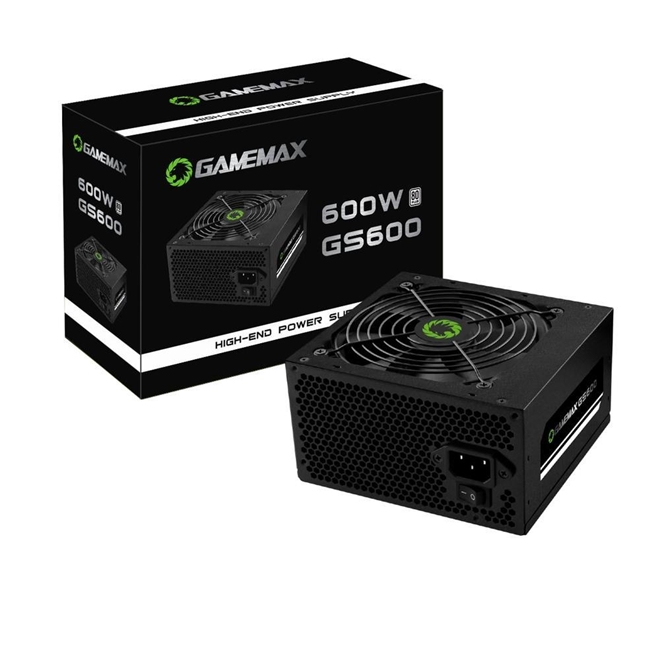  Fonte De Alimentacao 600w Gs600 80 Plus White Gamemax :  Electrónica