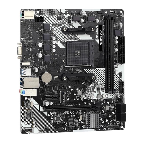 Kit Upgrade AMD Ryzen 3 4100 + placa mãe A320M P-5213 - Kit 