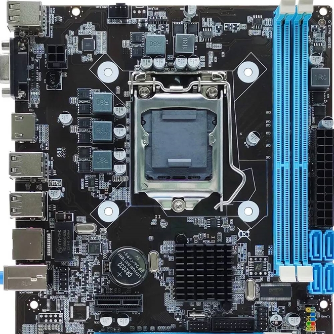 Placa Mãe Bluecase BMBH55-G2HGBLK (LGA 1156 DDR3) Chipset Intel H55 Micro  ATX OEM